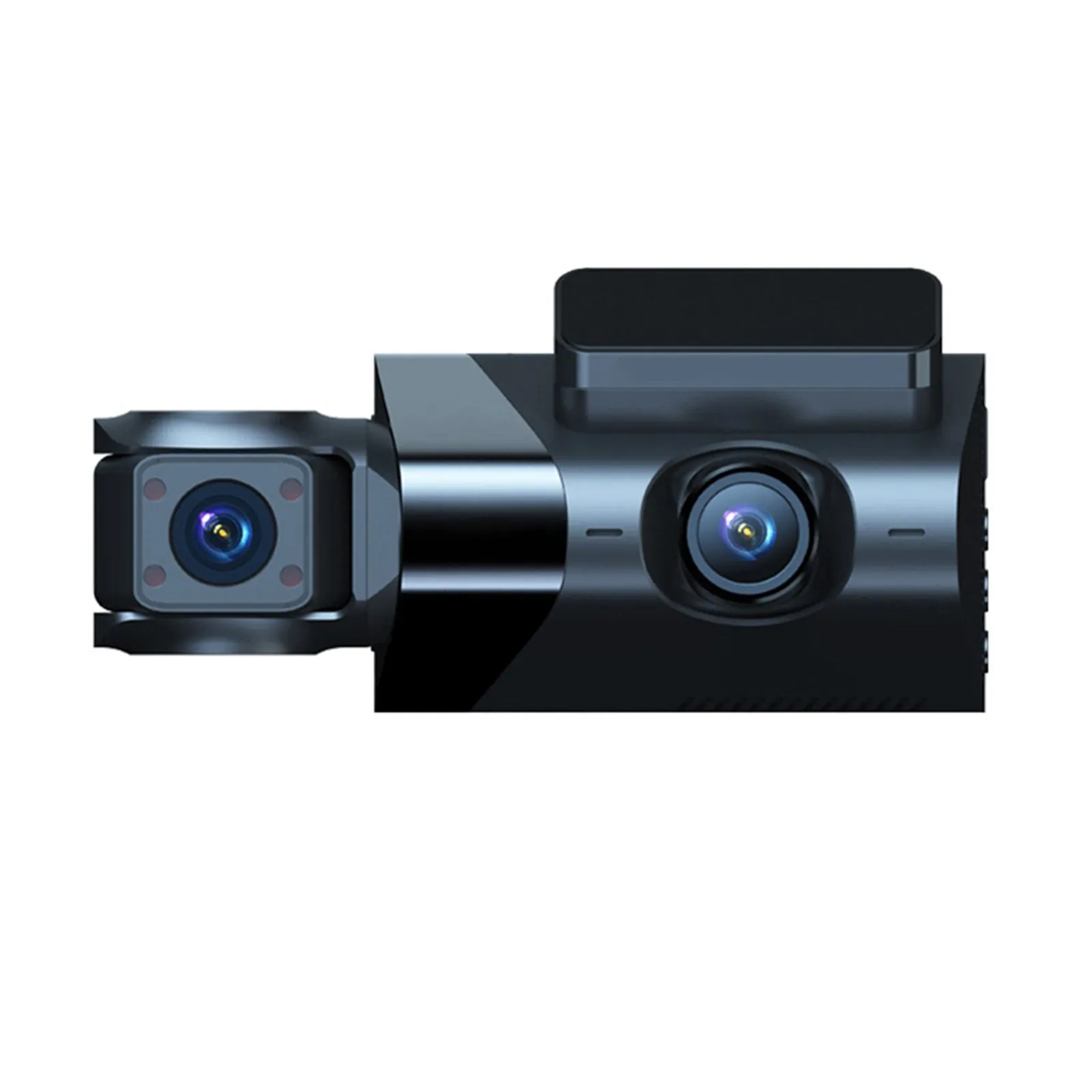 3 Channel Dash Cam Front Rear Inside 1080p Car Camera Parking