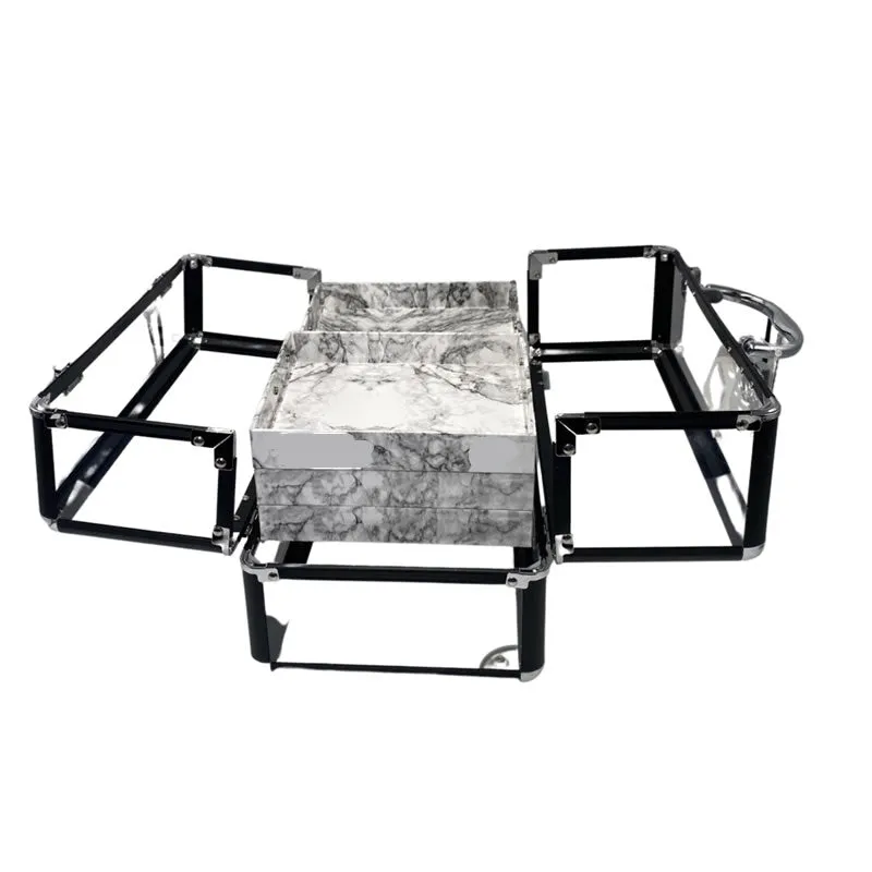 Acrylic Vanity Makeup Cosmetic Display Case -Cx1886 Black