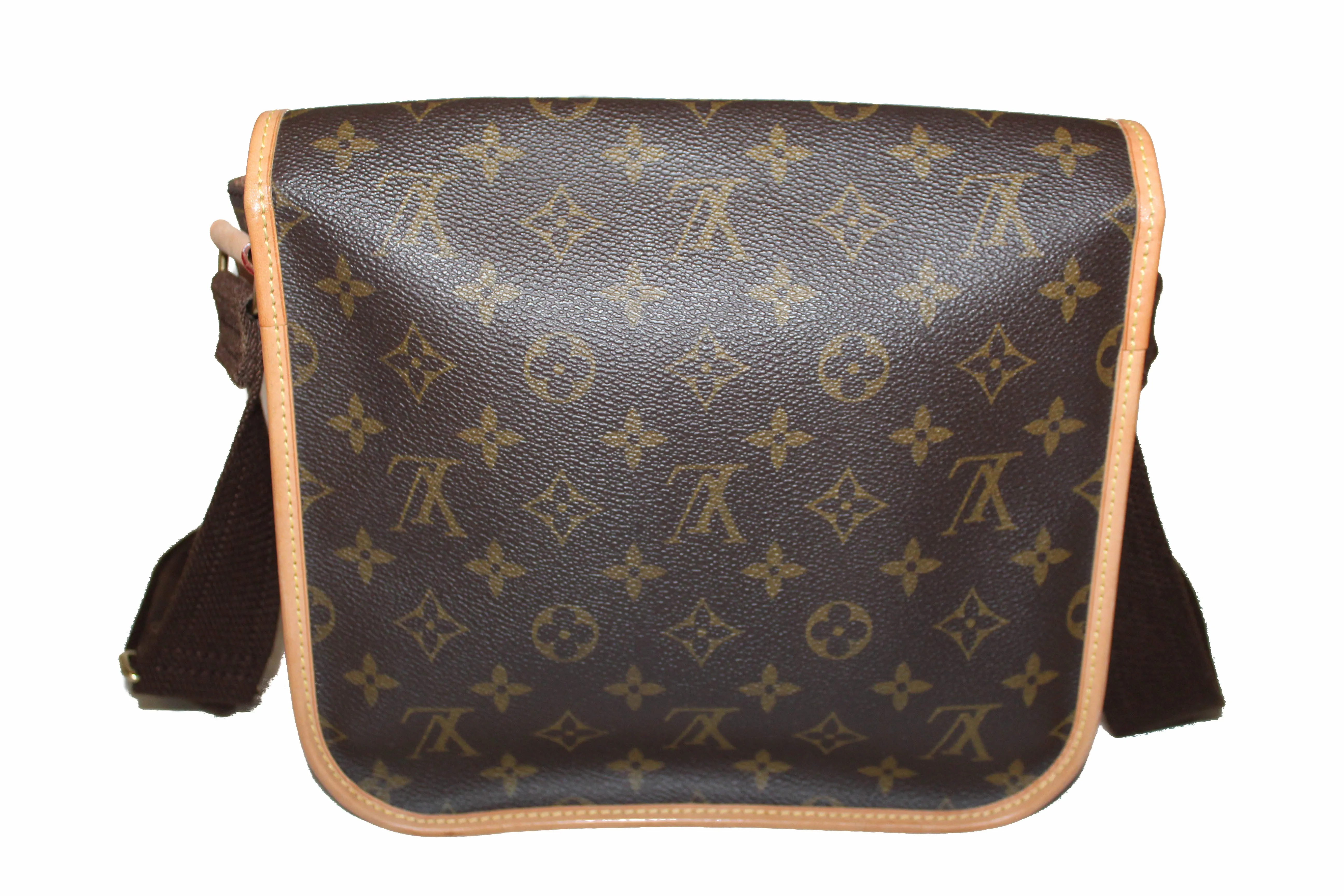 Authentic Louis Vuitton Classic Monogram Bosphore Messenger Bag
