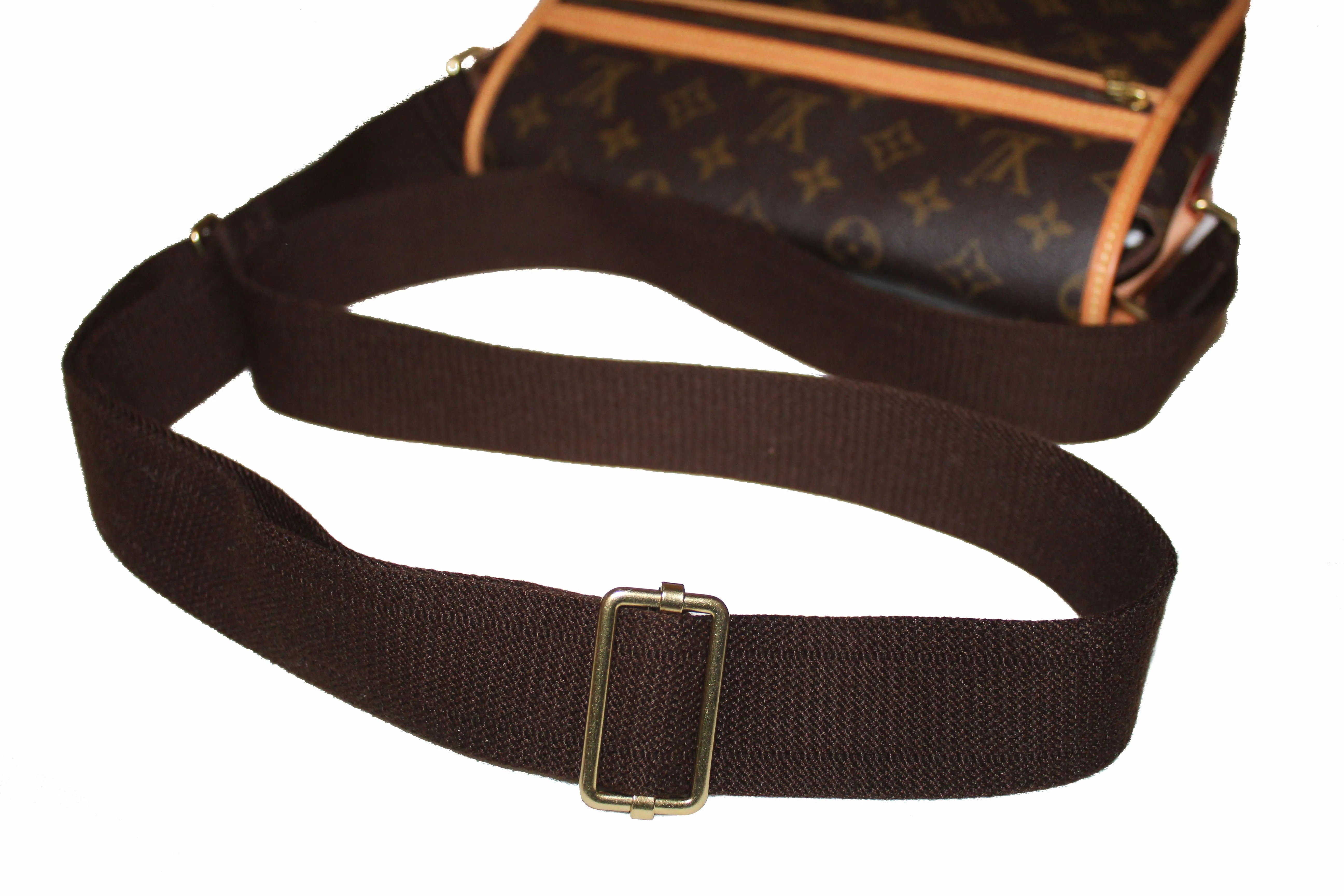 Authentic Louis Vuitton Classic Monogram Bosphore Messenger Bag