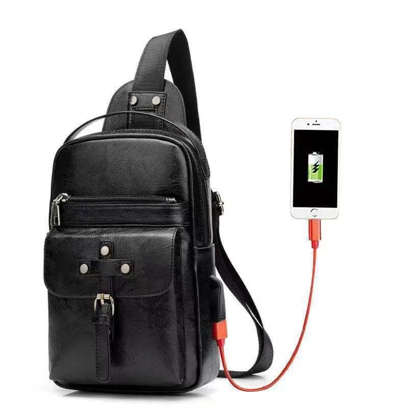 Backpack Waist Shoulder bag compatible with Ebook, Tablet and for iPad mini 5 (2019) - Black