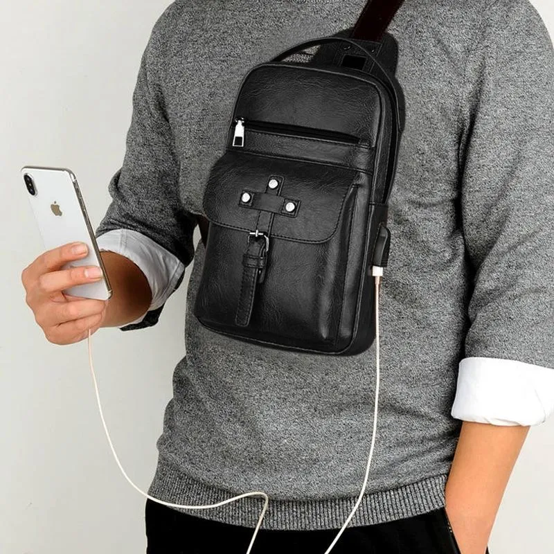 Backpack Waist Shoulder bag compatible with Ebook, Tablet and for iPad mini 5 (2019) - Black
