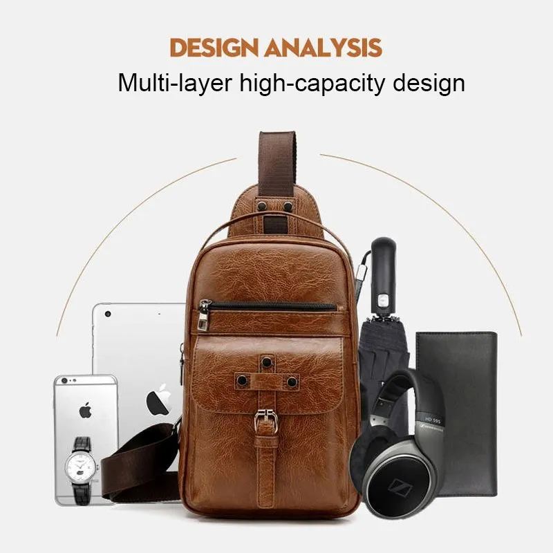 Backpack Waist Shoulder bag compatible with Ebook, Tablet and for iPad mini 5 (2019) - Black