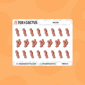 Bacon (Mini Sheet) Stickers