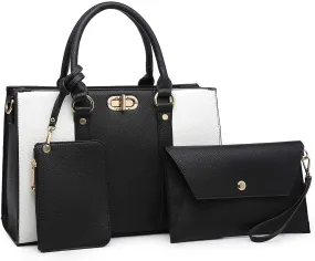 Bag with Matching Wristlet Purse Set