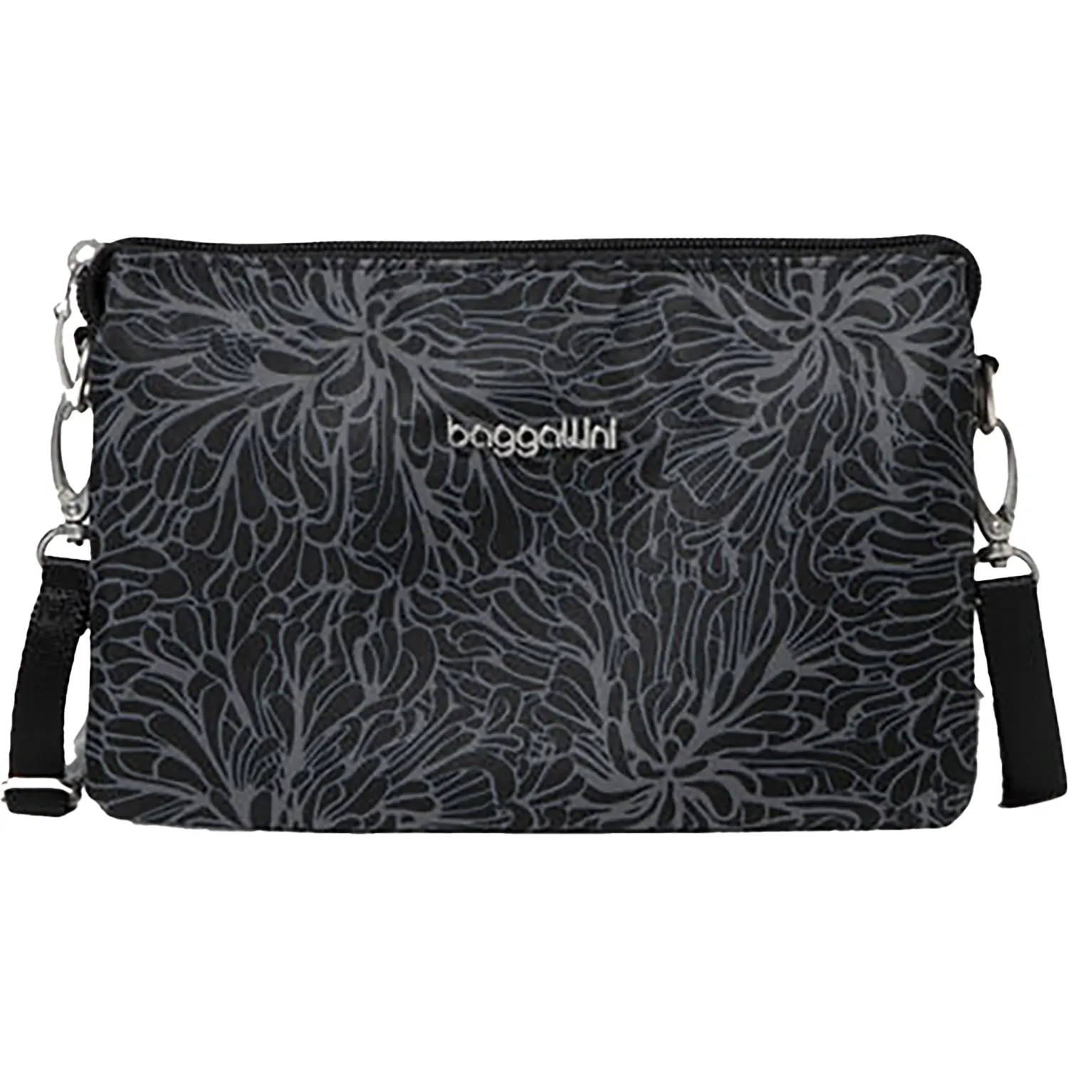 Baggallini The Only Mini Bag Midnight Blossom Nylon