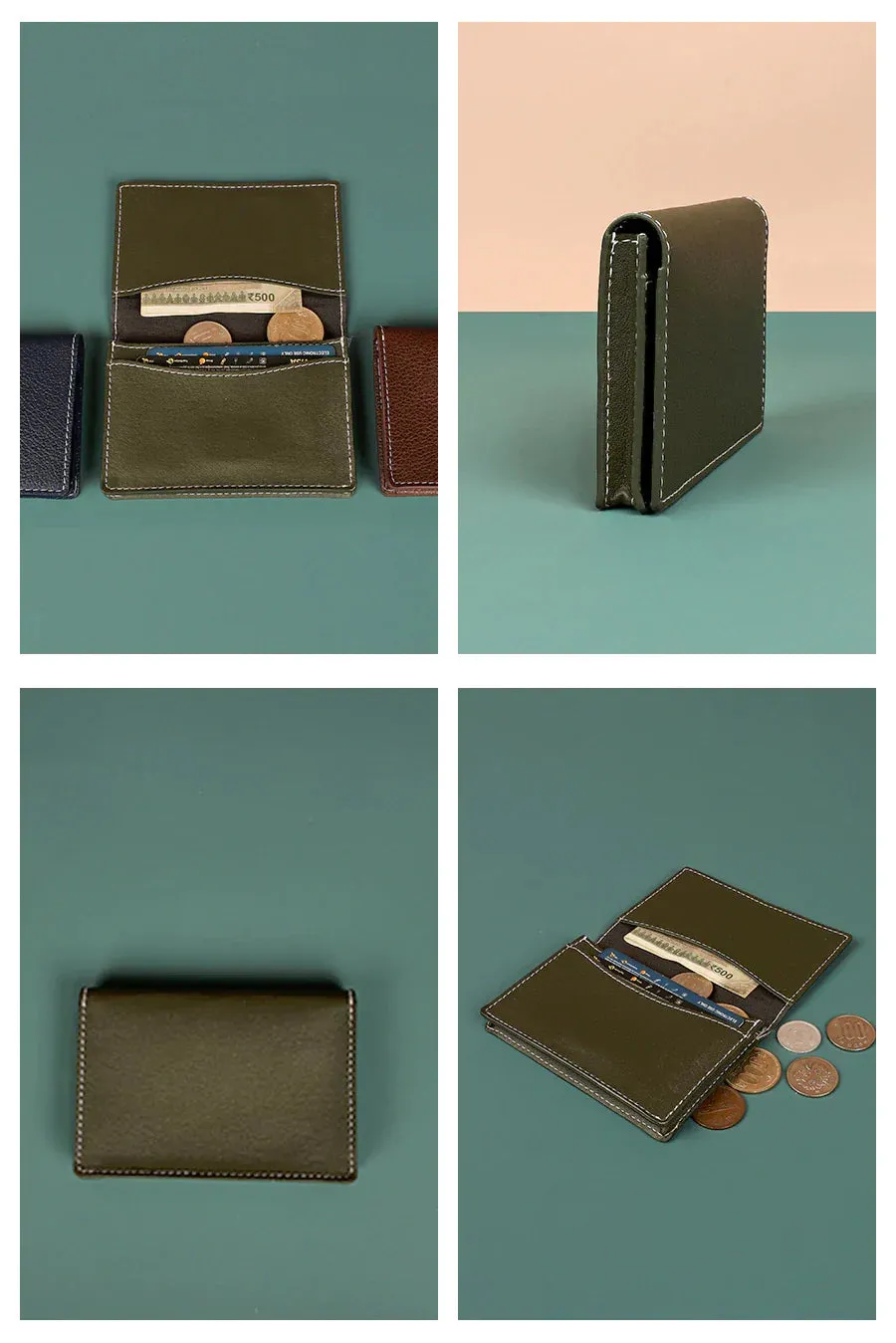 Beth Vegan Leather Mini Wallet