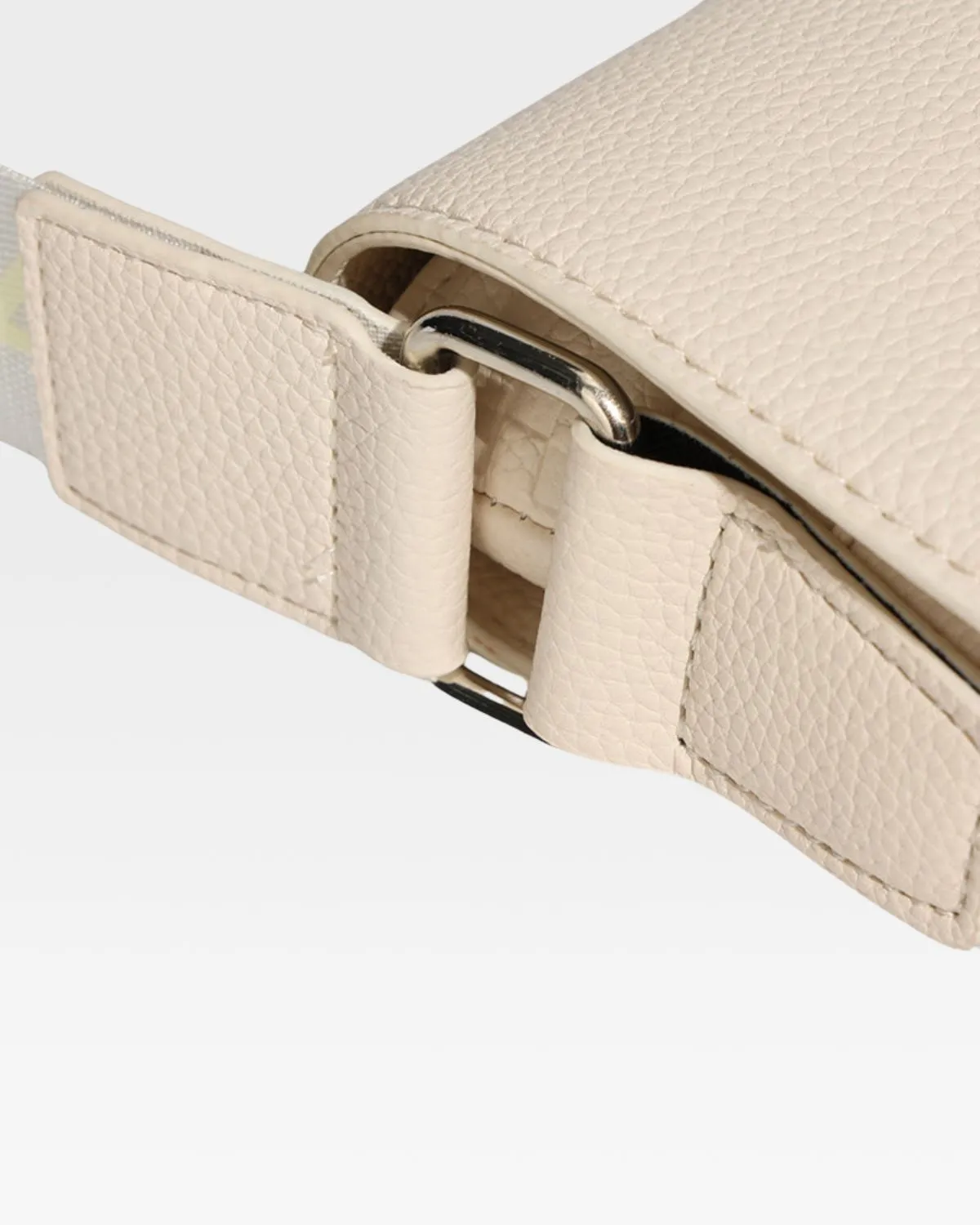 Bodega Crossbody Messenger Bag in Beige Brown