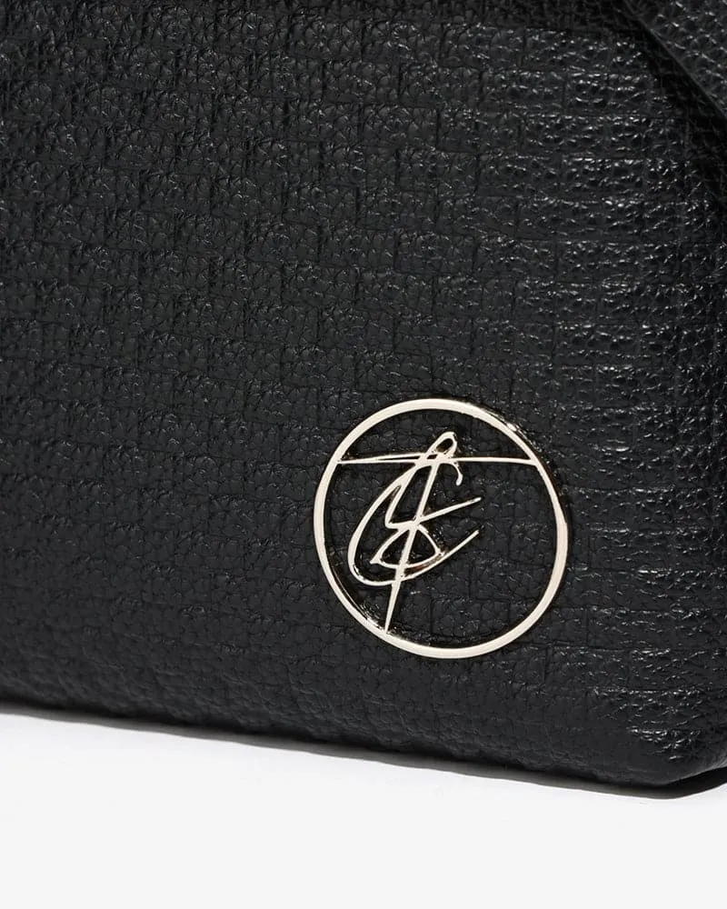 Bodega Crossbody Messenger Bag in Black