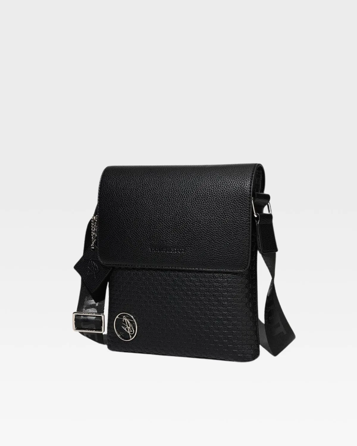 Bodega Crossbody Messenger Bag in Black