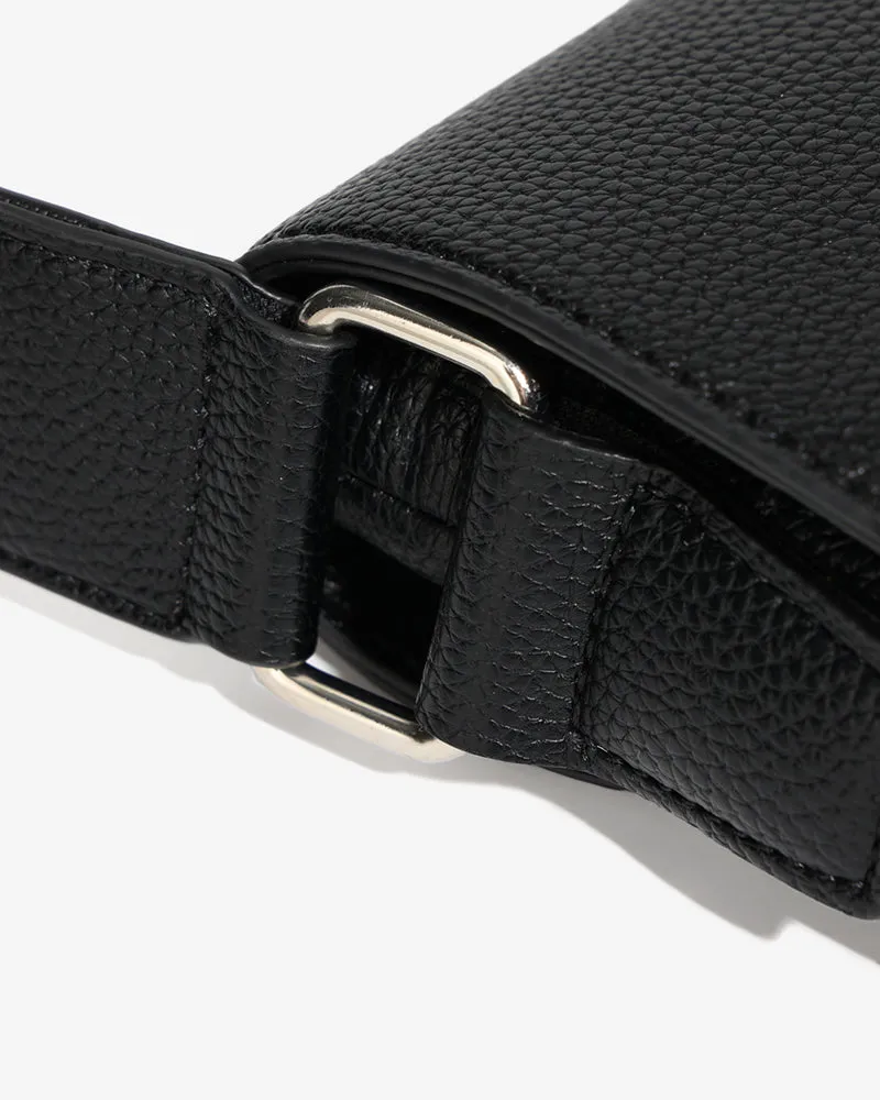 Bodega Crossbody Messenger Bag in Black