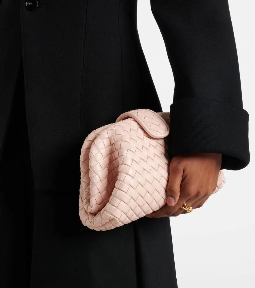 Bottega Veneta Lauren 1980 Intrecciato Small leather clutch