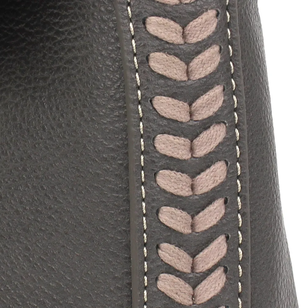 Braided Boho Crossbody - Ink