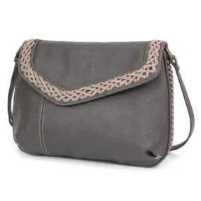 Braided Boho Crossbody - Ink