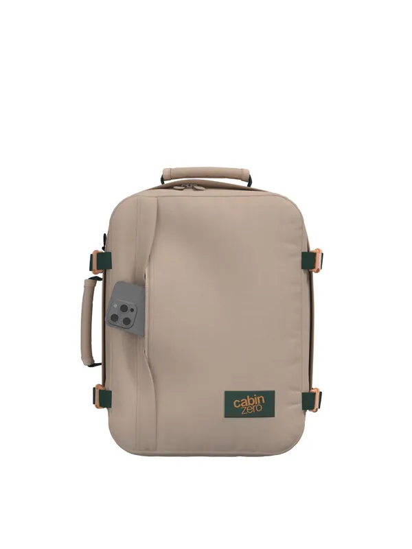 Cabinzero Classic 28L Backpack in Cebu Sands Color