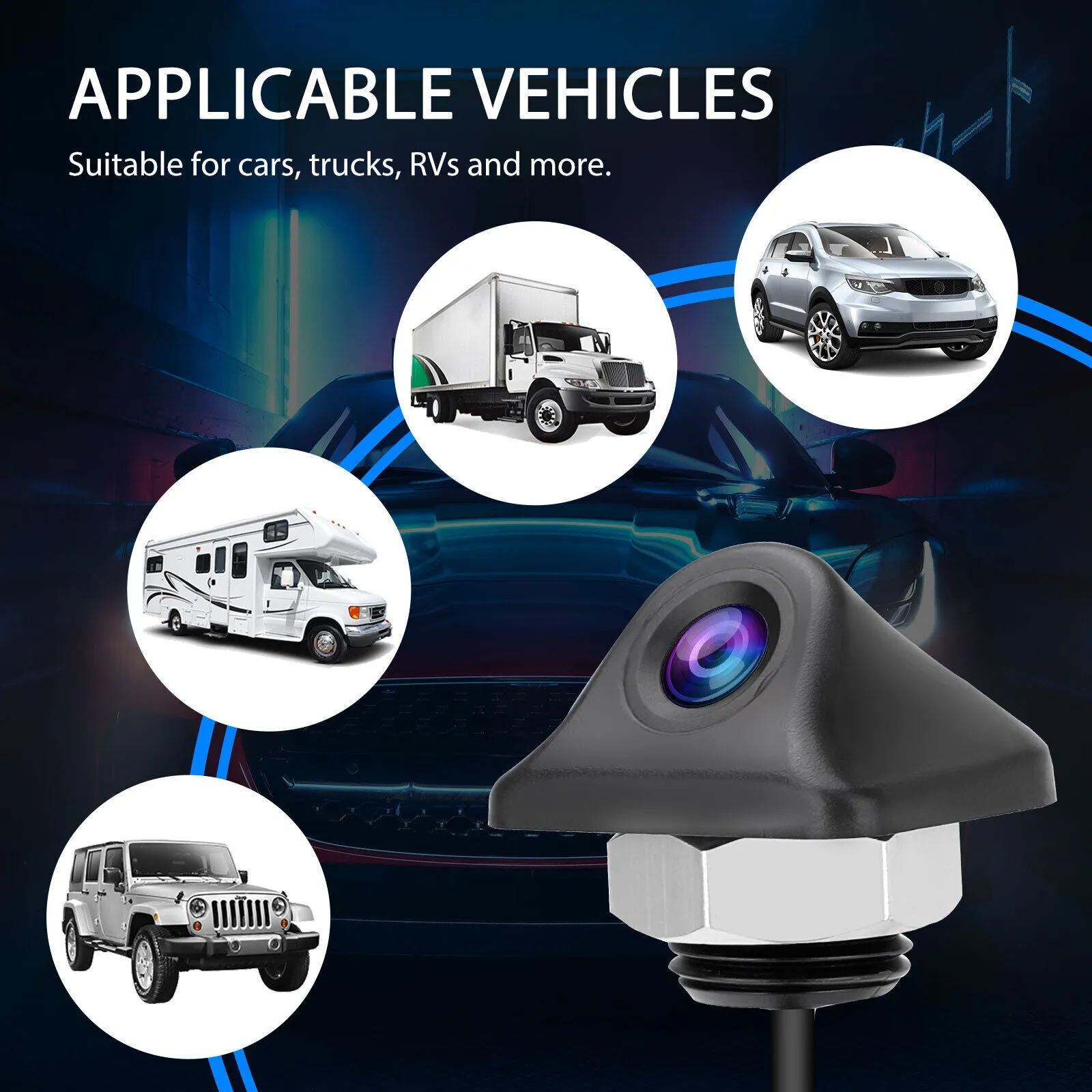 Car Car Rear View Reversing Camera Parking Backup Cam Hd Night