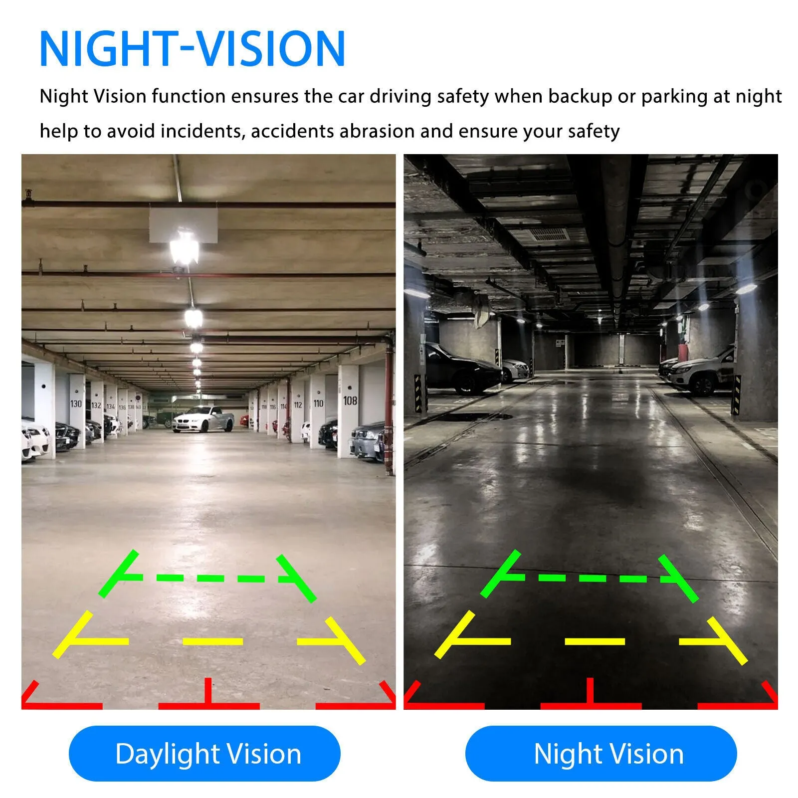 Car Car Rear View Reversing Camera Parking Backup Cam Hd Night