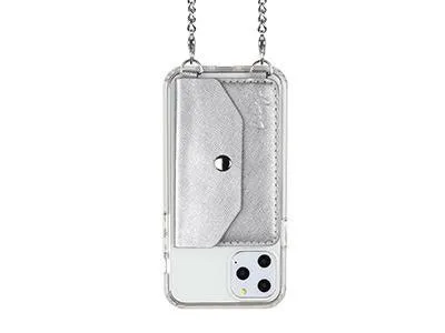 Casery Crossbody Phone Pocket (Silver)-ITYR