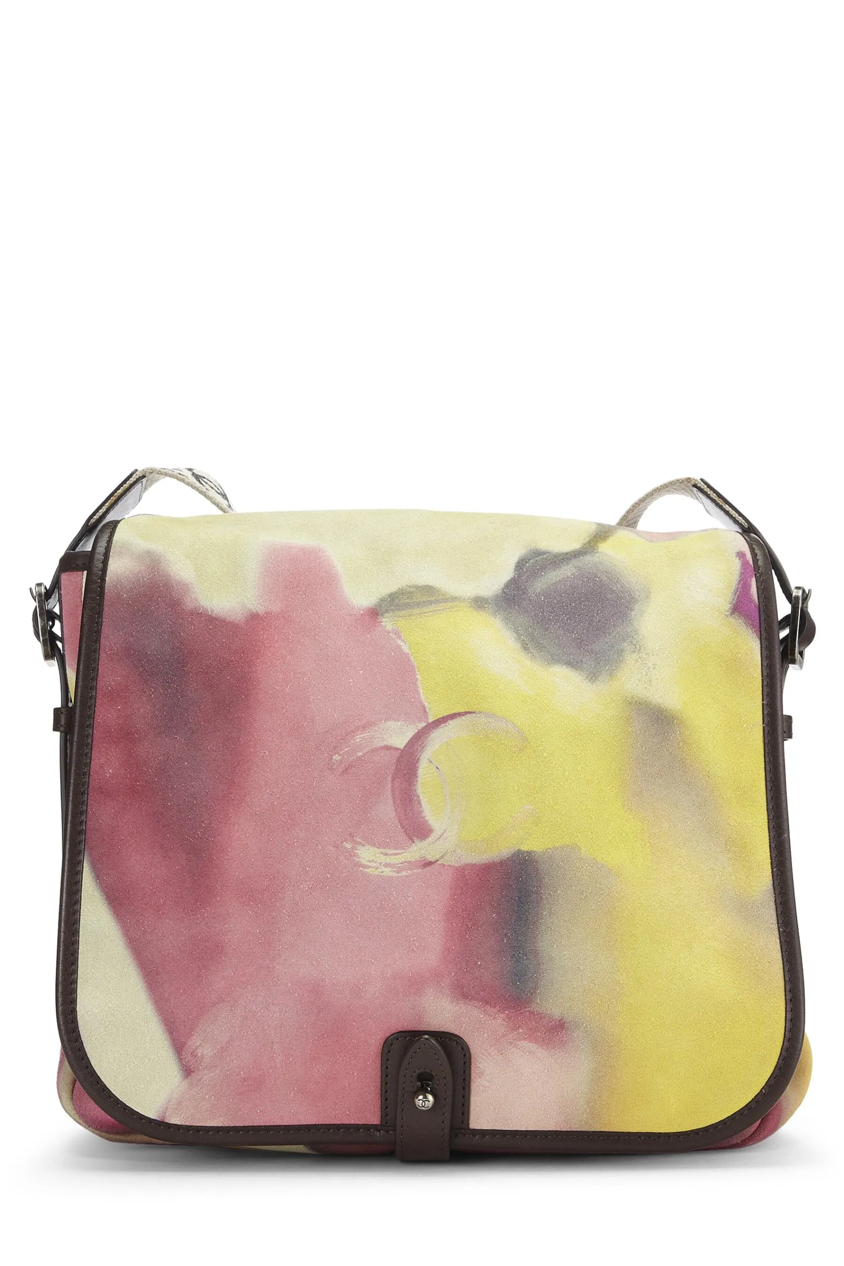 Chanel,  Multicolor Suede Flower Power Messenger, Multi