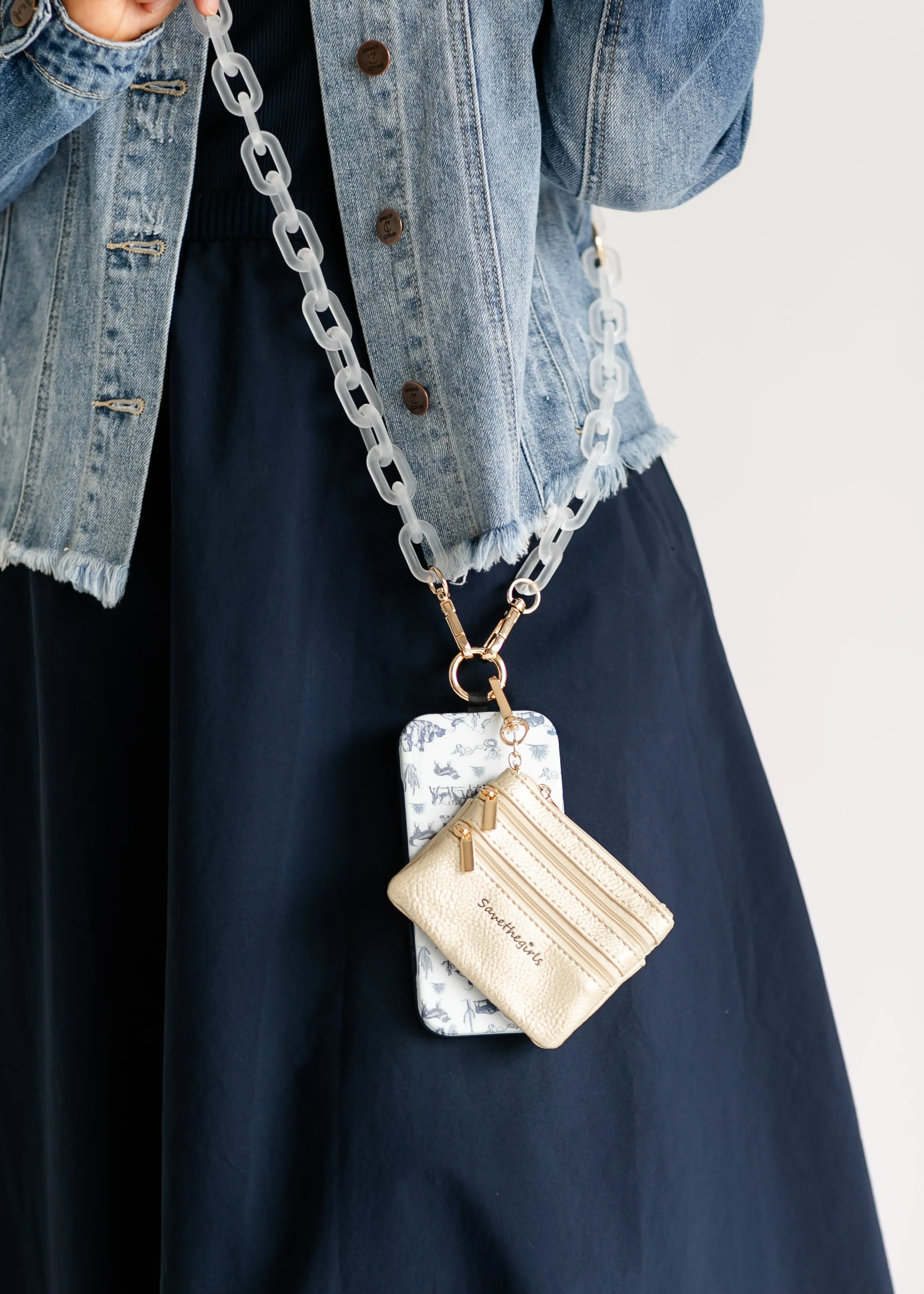 Clip & Go Crossbody Chain Strap