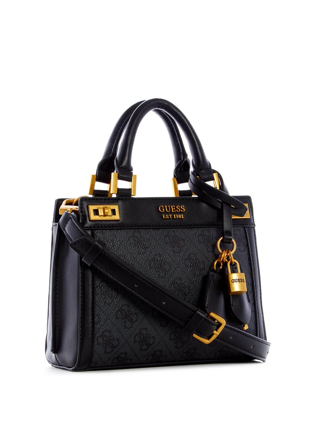 Coal Black Katey Quattro G Mini Satchel