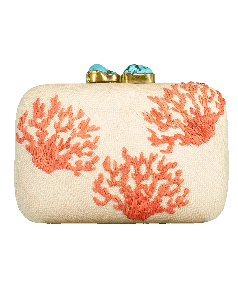 Coral Mini Clutch