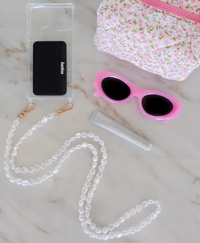 Crossbody Phone Case  - Pearl Paradise [NEW!]