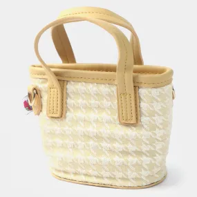 Girls Fancy Hand Bag | Yellow