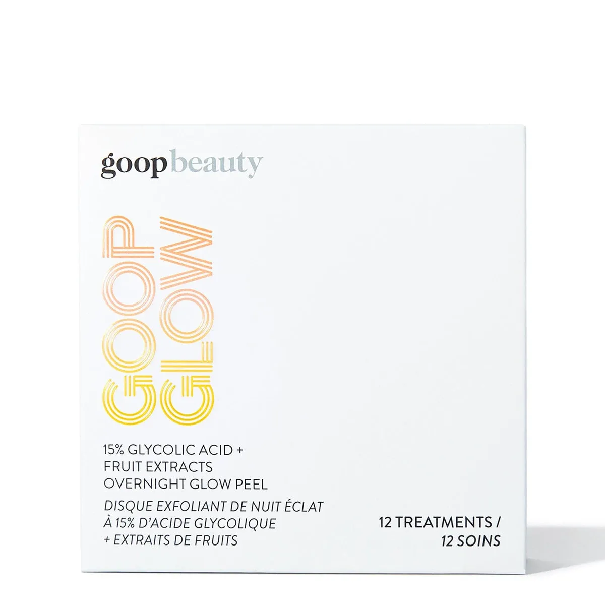 GOOPGLOW 15% Glycolic Acid Overnight Glow Peel
