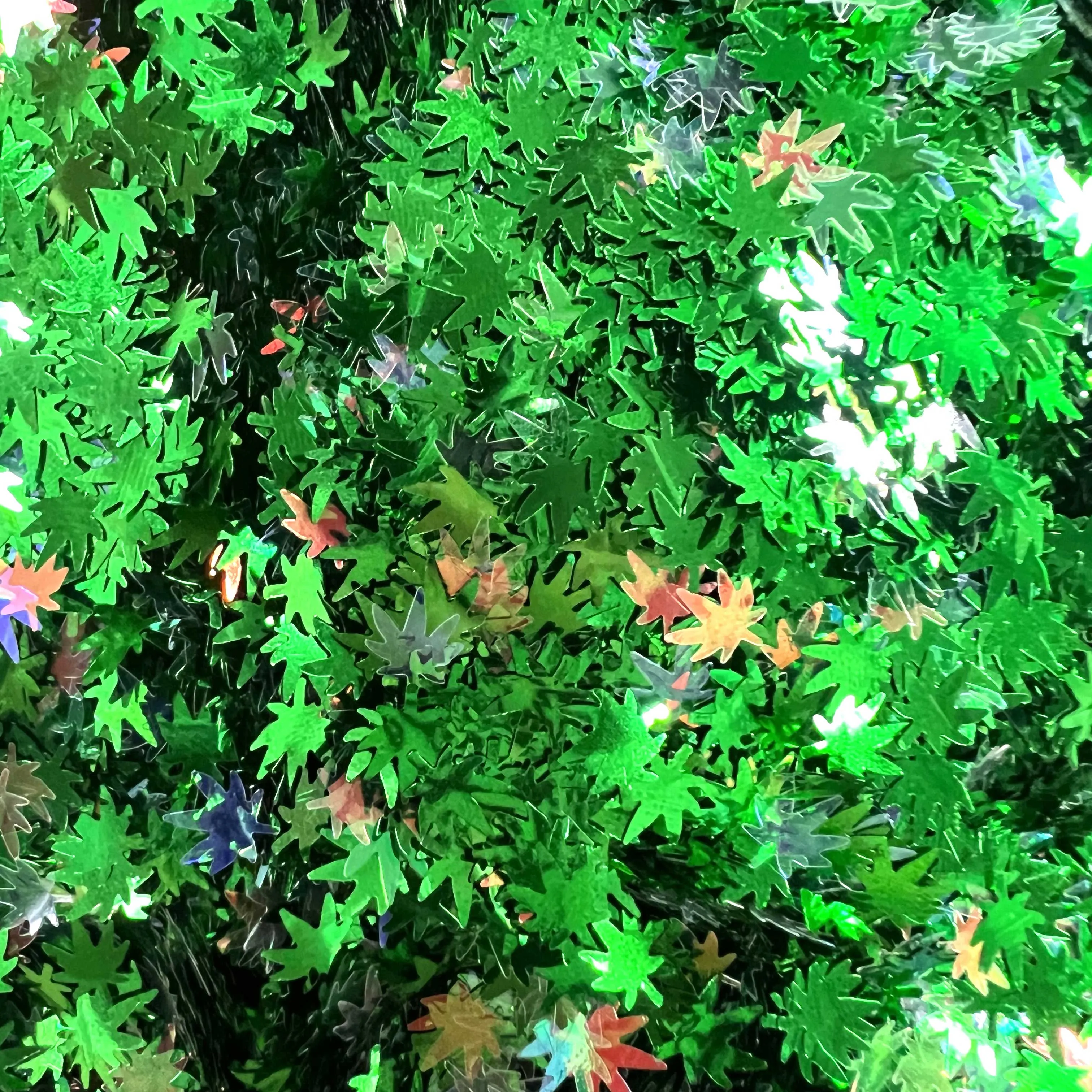 Green Cannabis Confetti Kush Keychain Klutch! 🌿✨