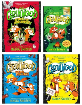 Grimwood Collection by Nadia Shireen 4 Books Set - Ages 5  - Paperback/Hardback