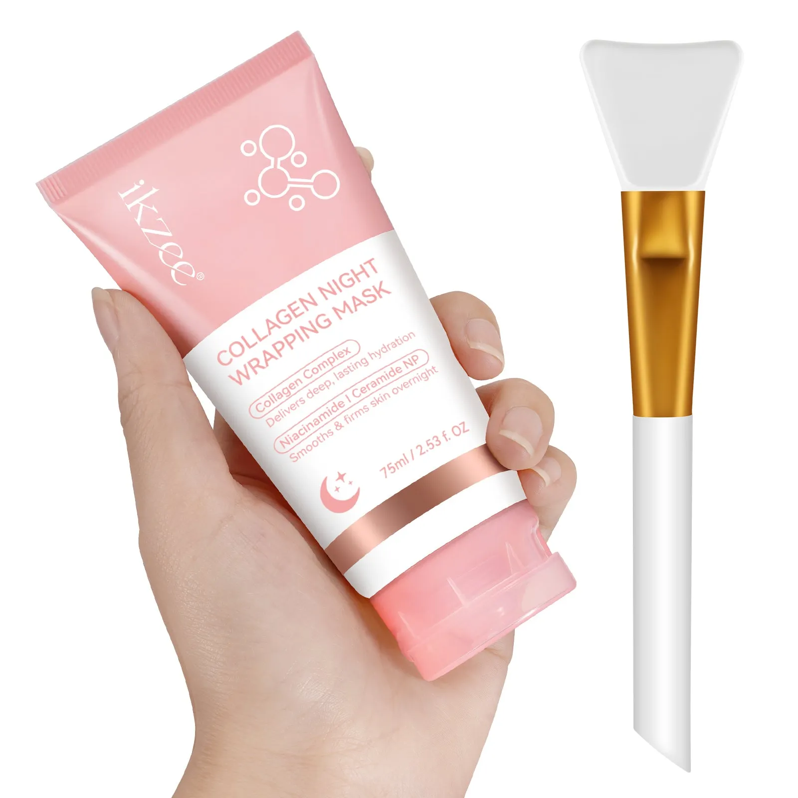 Ikzee COLLAGEN NIGHT WRAPPING MASK