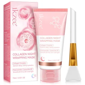Ikzee COLLAGEN NIGHT WRAPPING MASK
