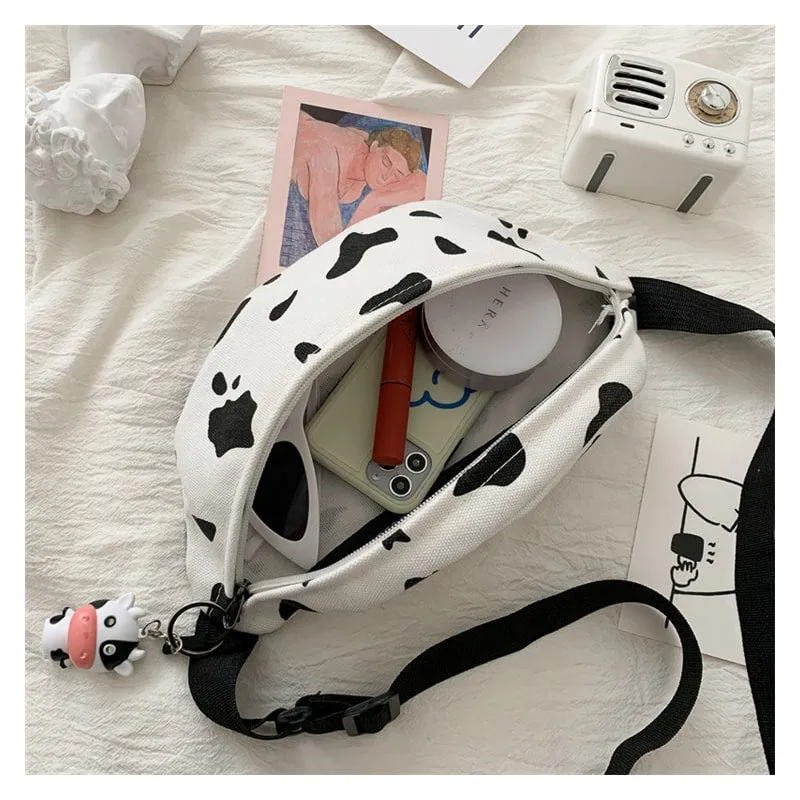 Kawaii Cow Fanny Bag