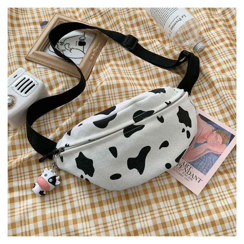 Kawaii Cow Fanny Bag