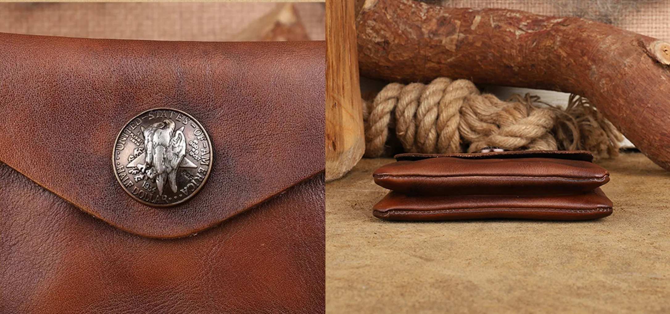 Ladies Leather Clutch Wallet Coin Purse With Zip Women's Credit Card Wallet
