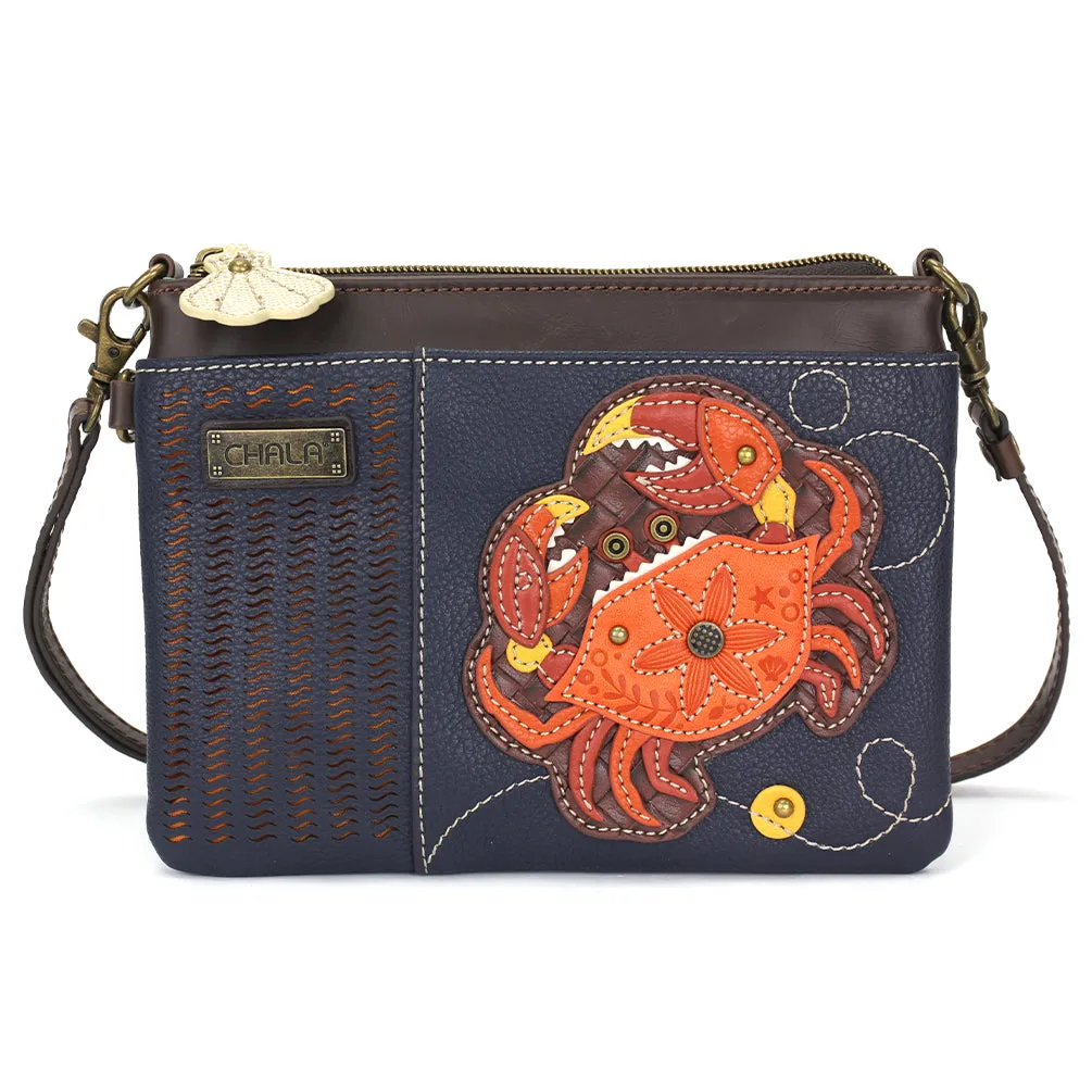 LaserCut Mini Crossbody - Orange Crab