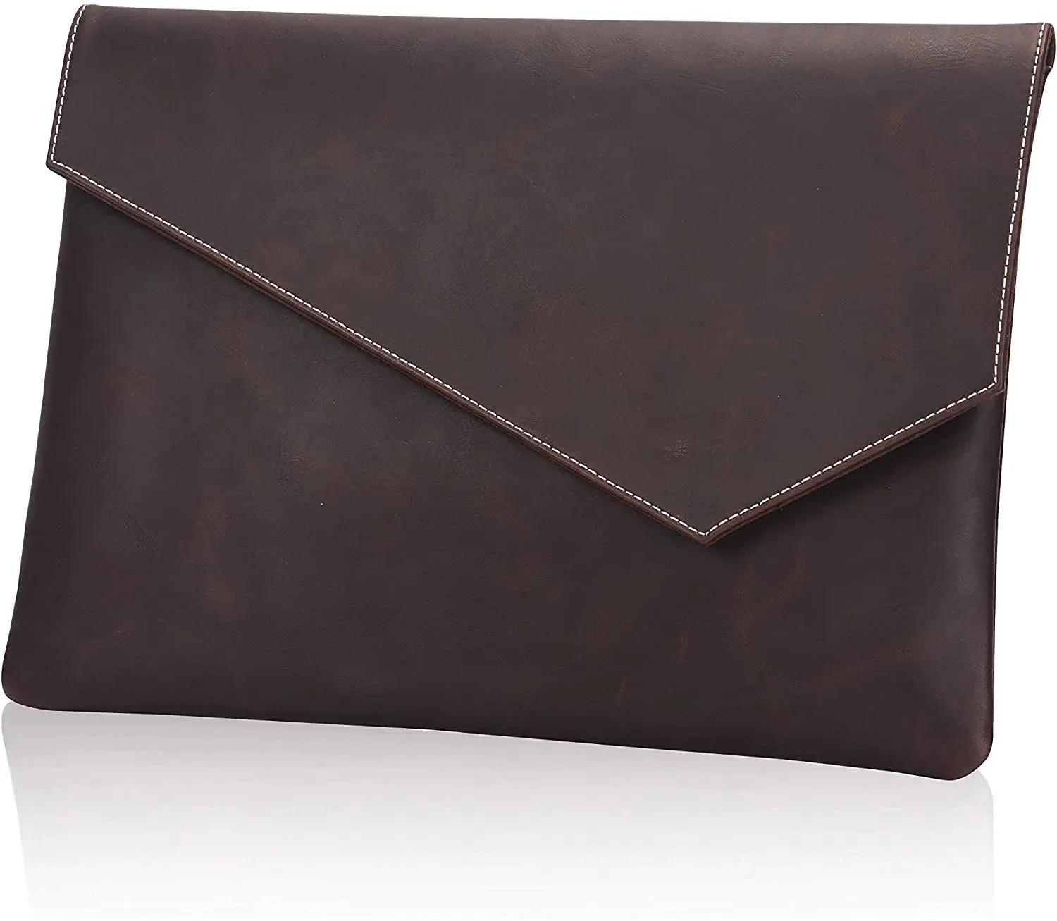 Leather Men's Vintage Clutch Business Bag