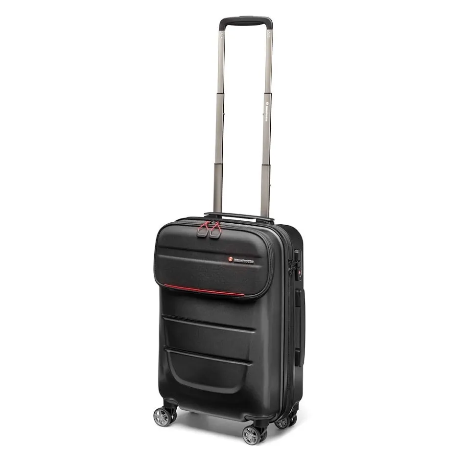 Manfrotto MB PL-RL-S55 Pro Light Reloader Spin-55 Carry-On Camera Roller Bag (Black)