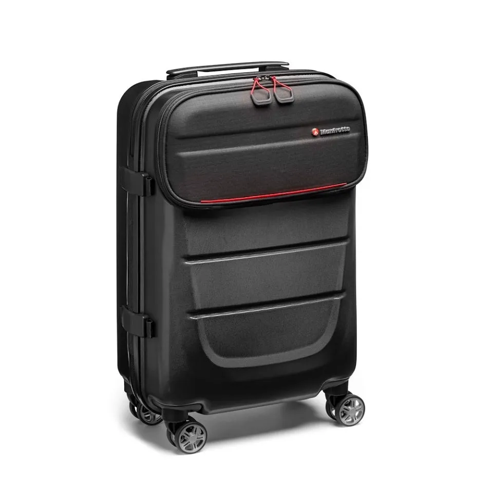 Manfrotto MB PL-RL-S55 Pro Light Reloader Spin-55 Carry-On Camera Roller Bag (Black)