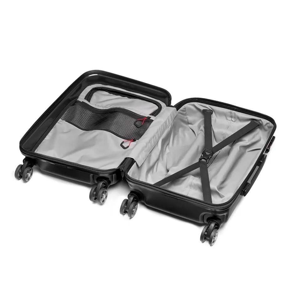 Manfrotto MB PL-RL-S55 Pro Light Reloader Spin-55 Carry-On Camera Roller Bag (Black)