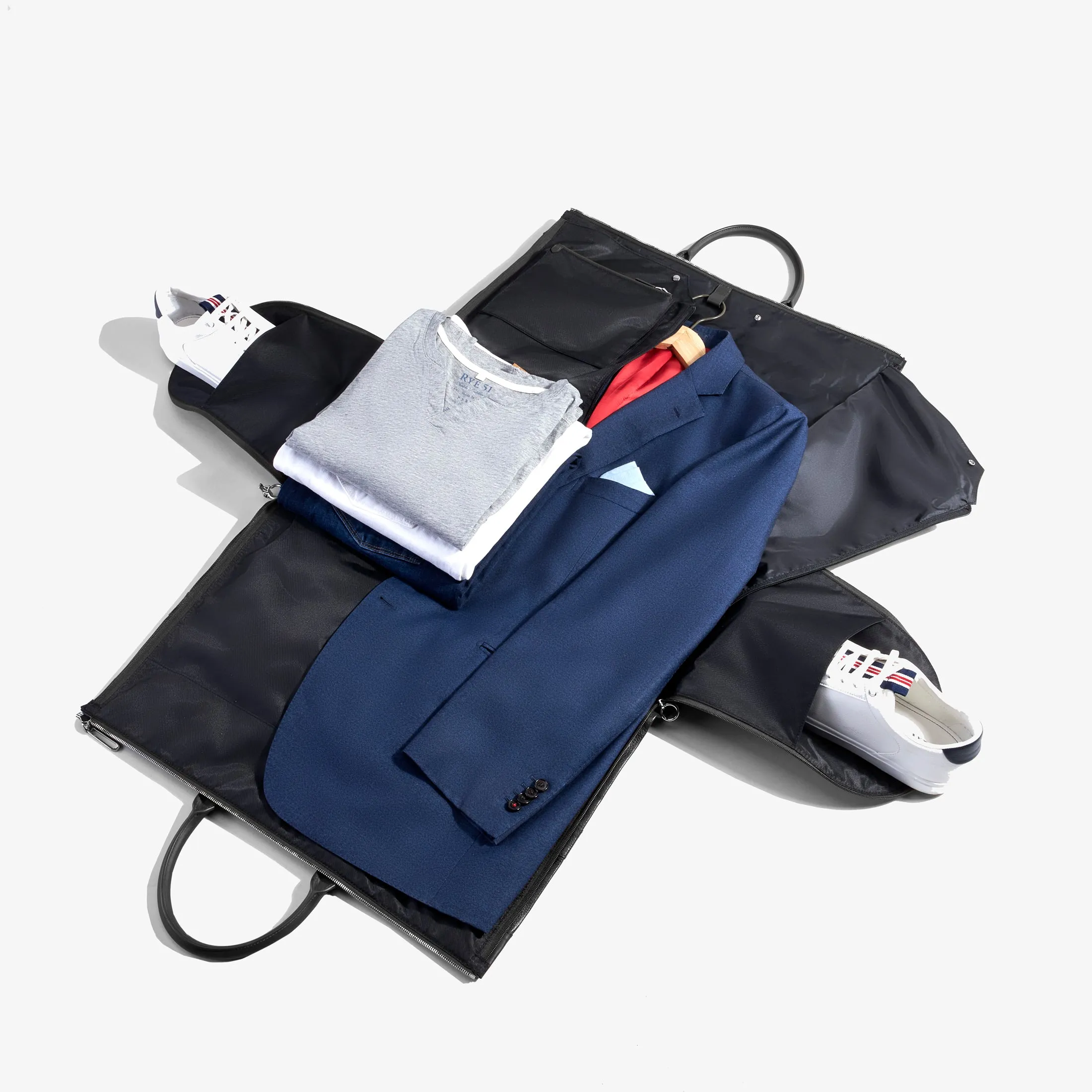 Men's Nylon Garment Weekender Bag