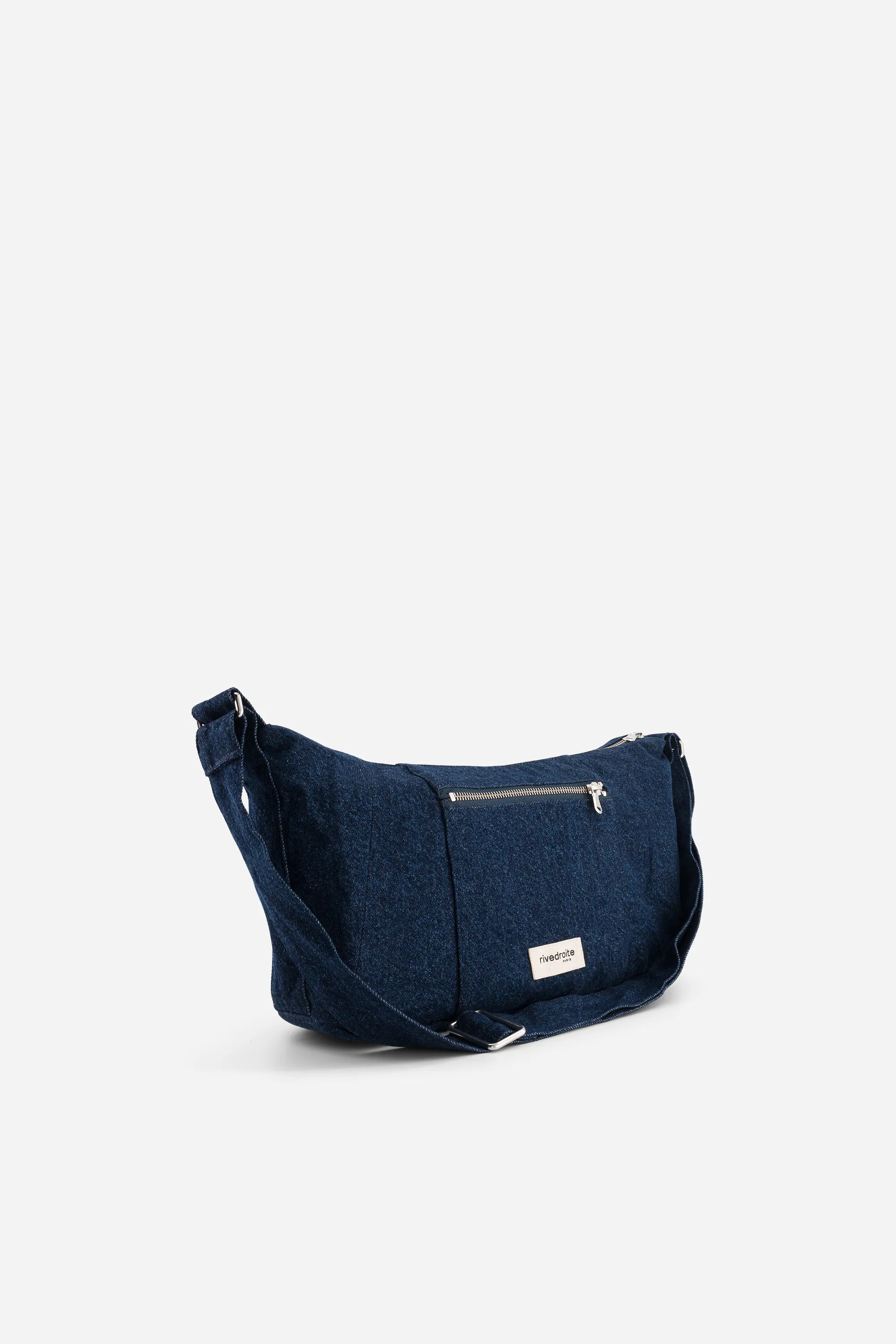 Mini Charlot the crossbody bag - Upcycled Raw Denim