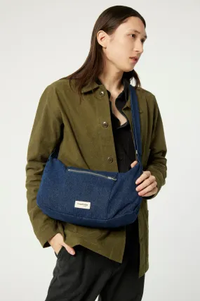 Mini Charlot the crossbody bag - Upcycled Raw Denim