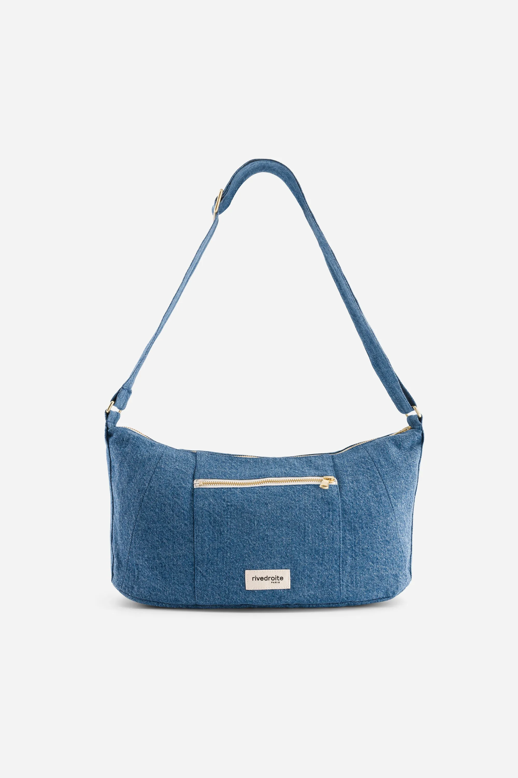 Mini Charlot the crossbody bag - Upcycled Stone Washed Denim