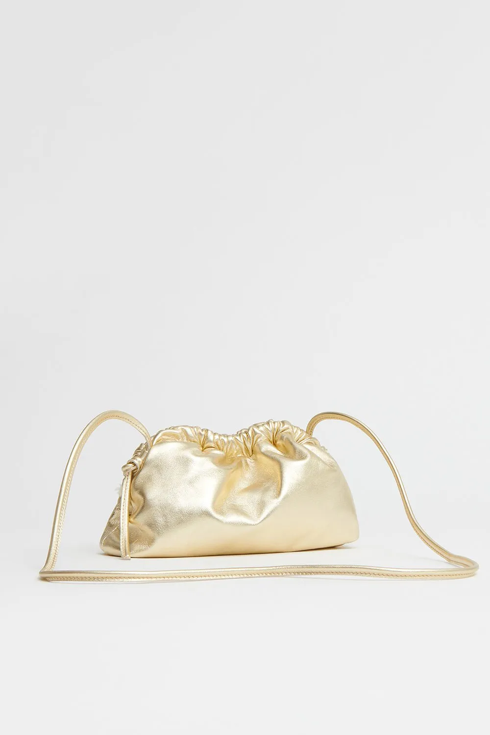 Mini Cloud Clutch - Gold