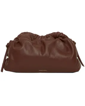 Mini Cloud Clutch in Chocolate