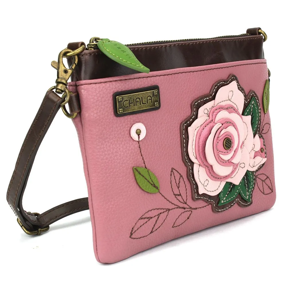 Mini Crossbody - Pink Rose
