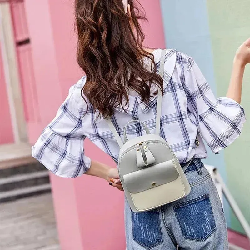 Mini Multi-Function Teen Women's Backpack