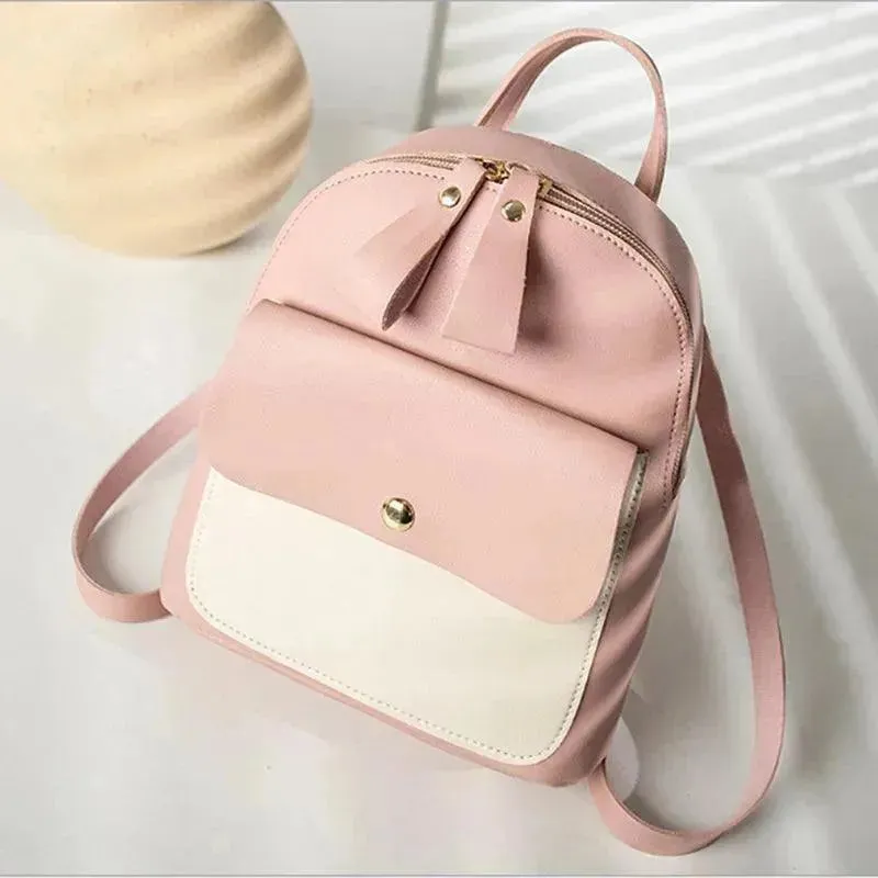 Mini Multi-Function Teen Women's Backpack